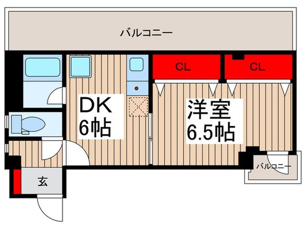 ヴィラタツミの物件間取画像